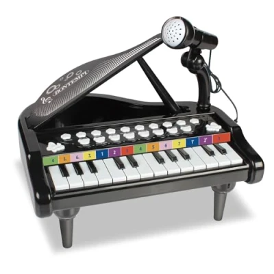 Immagine di Bontempi MiniHarmony Piano Elettronico a 24 Tasti per un&#039;Esplorazione Musicale Perfetta, 280x270x230 mm