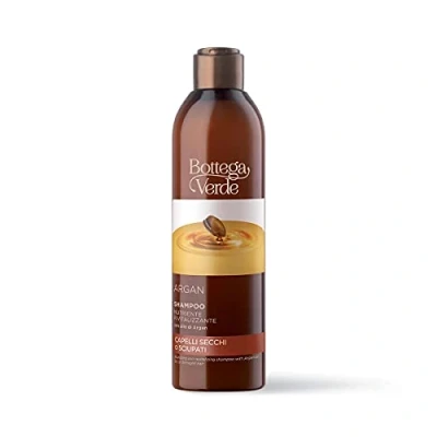 Immagine di Bottega Verde, Argan Shampoo nutriente, rivitalizzante con olio di (250 ml) capelli secchi o sciupati