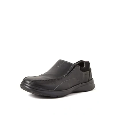 Immagine di Clarks Cotrell Step, Mocassini Uomo, Nero (Nero Black Oily Lea), 41 EU