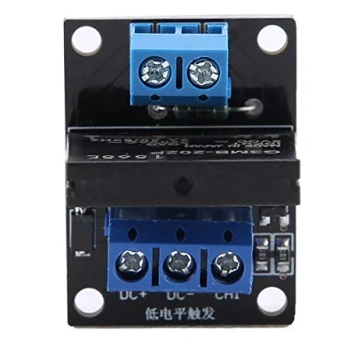 Immagine di 1 Way Solid State Relay Module Board DC 5V Low Level Trigger SSR for (12V), staffetta