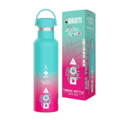 Immagine di Bialetti Bottiglia Termica Squid Game©, 600ml, Acciaio Inox, Double Wall