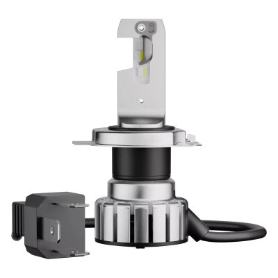 Immagine di OSRAM NIGHT BREAKER LED SMART H4; fino al 330% di luminosità in più; Luce abbagliante e anabbagliante a omologata per uso stradale, 6000K, 12V