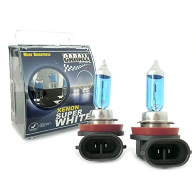 Immagine di CARALL 2 Pezzi Lampade Alogene 12V Bianche ad Effetto Xenon (H9 65W PGJ19 5)