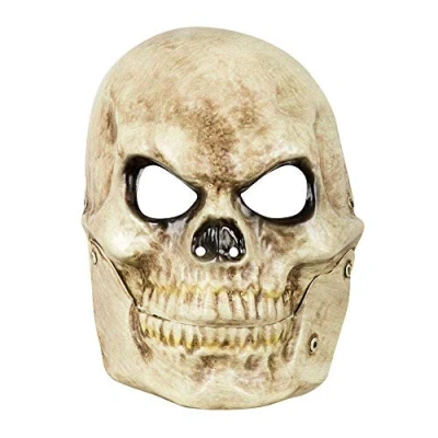 Immagine di Boland Halloween Ciao 72212 Maschera da Viso con Teschio e Pino, Colore Bianco, Normal,