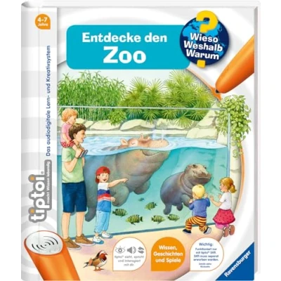 Immagine di tiptoi® Wieso? Weshalb? Warum? Entdecke den Zoo (Band 20)