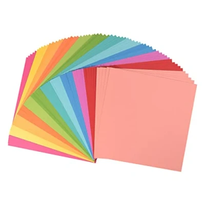 Immagine di Cartoncino Florence Liscia Materiali per Biglietti colorati 30,5 x cm Brights 12 5 Fogli Carta Scrapbooking, e altri Progetti con la 216 gsm
