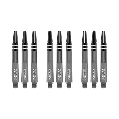 Immagine di RED DRAGON Nitrotech Intermediate Stems Black Tint 3 set per confezione (9 steli in totale)