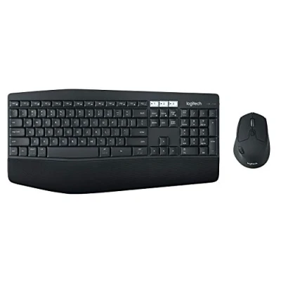 Immagine di Logitech MK850 Kit Tastiera e Mouse Wireless Multidispositivo, Bluetooth 2.4 GHz, 12 ‎Tasti Programmabili, Durata Batteria di 3 Anni, PC/Mac, Layout Italiano QWERTY, Nero