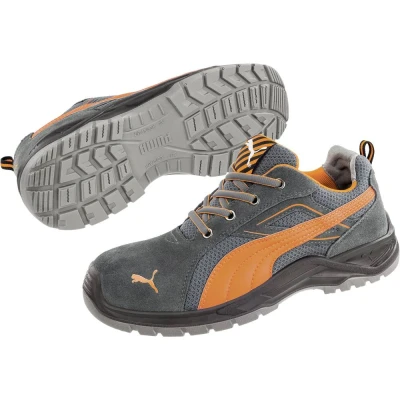Immagine di PUMA Omni Orange Low SRC 643620 40 scarpe di sicurezza S1P Taglia delle (EU): Nero, Arancione 1 pz.