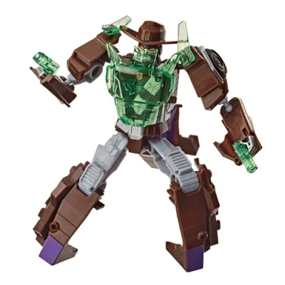 Immagine di Transformers : Bumblebee Cyberverse Adventures Battle Call Trooper Class Wildwheel Figura trasformabile
