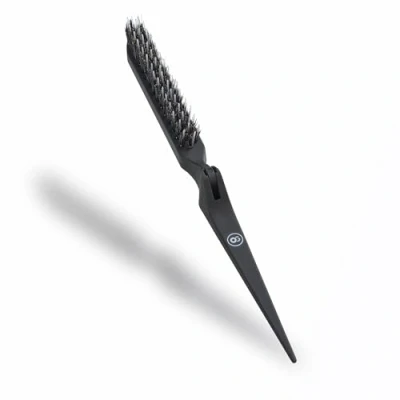 Immagine di Spazzola Olivia Garden Expert Style Up con Setole di Cinghiale e Sintetiche Nero Opaco Per Raccolti Creativi, Teasing Volume, Migliora la Lucentezza Riduce Rottura