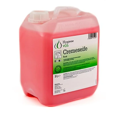 Immagine di Hygiene VOS Sapone liquido per le mani 5 litri pH neutro Uso quotidiano. Formula extra morbida e biodegradabile Pacchetto economico adatto a tutti i tipi di erogatori