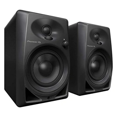 Immagine di Pioneer DM 40 Coppia casse studio diffusori monitor attivi homestudio desktop a 2 vie 4&quot; / 0,75&quot; 21w, Nero