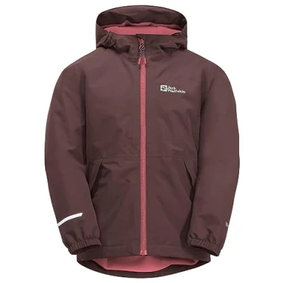 Immagine di Jack Wolfskin Snowy DAYS K Giacca invernale per bambini, Taglia: 116, Boysenberry
