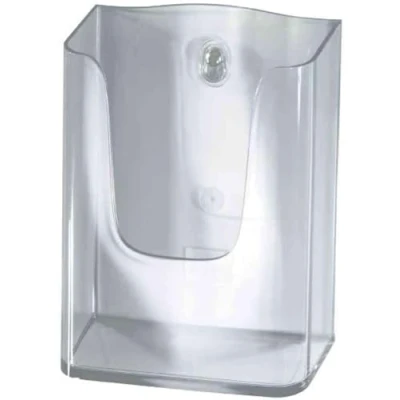 Immagine di SIGEL LH115 Porta depliant da parete, in acrilico, con 1 tasca per A4 h, pz