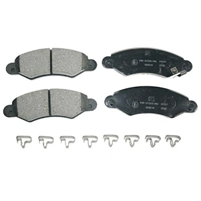 Immagine di BLUE PRINT ADK84228 Kit pastiglie freno Assale anteriore con segnalatore acustico usura SUZUKI: Wagon R+ II Hatchback, Ignis 2, I, OPEL: Agila A