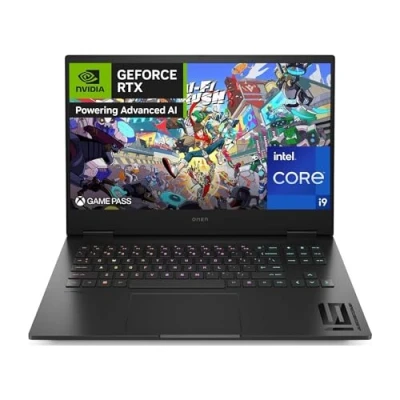 Immagine di HP OMEN 16 wf1003sl Notebook, Intel Core i9 14900HX, 32GB RAM DDR5, 1TB SSD PCIe NVMe, Display 16,1&quot; FHD 165Hz IPS, Grafica Nvidia GeForce RTX 4070 8GB GDDR6, Windows 11 Home, Nero
