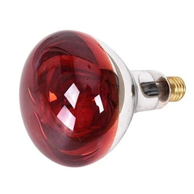 Immagine di HTYG 275W Lampada di Calore A Onde elettromagnetiche Termica ad Infrarossi Termoterapia per il trattamento della terapia del dolore con fisioterapia Lampadina Luce Rossa