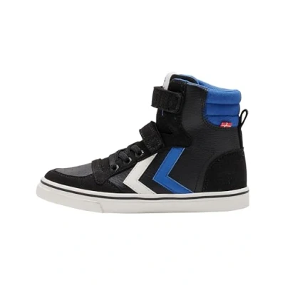 Immagine di hummel Slimmer Stadil Alto JR, Scarpe da Ginnastica, Iris Nera, 26 EU