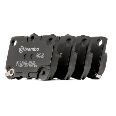 Immagine di BREMBO P 83 073 Kit pastiglie freno con segnalatore acustico usura senza accessori LEXUS: IS 2, GS III