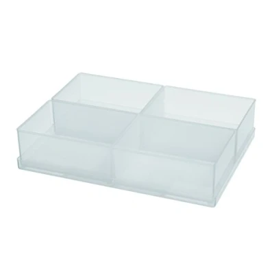 Immagine di raaco Inserto per valigetta porta minuteria (L x L A) 220 160 47 mm Scomparti: 4 Contenuto 1 pz.