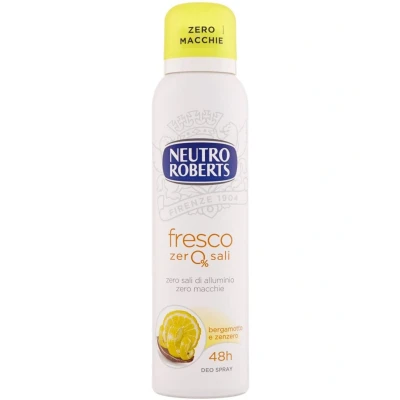 Immagine di Fresco ZerO% Sali Bergamotto E Zenzero Neutro Roberts 150ml