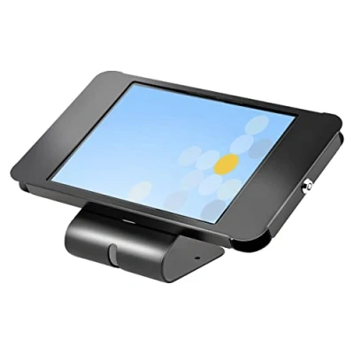 Immagine di StarTech.com Supporto Antifurto Tablet Stand Universale per fino a 10.5&quot; Serratura e K Slot Installazione su Tavolo/VESA/Muro POS (SECTBLTPOS2)