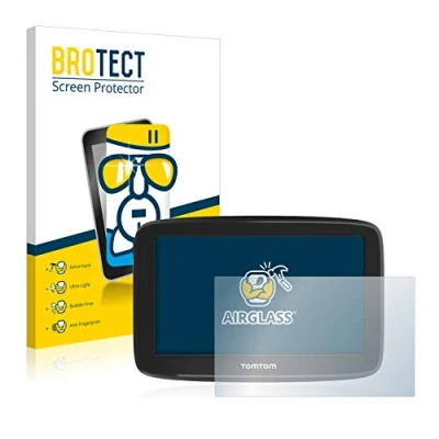 Immagine di brotect Pellicola Protettiva Vetro per TomTom GO Basic (6&quot;) Protezione Schermo [Durezza Estrema 9H, Chiaro]