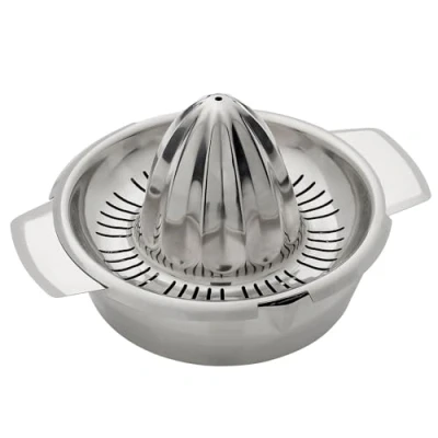 Immagine di Westmark Spremiagrumi con vaschetta, Diametro: 13,8 cm, Capacità: 350 ml, Acciaio inox, Argento, 30942260