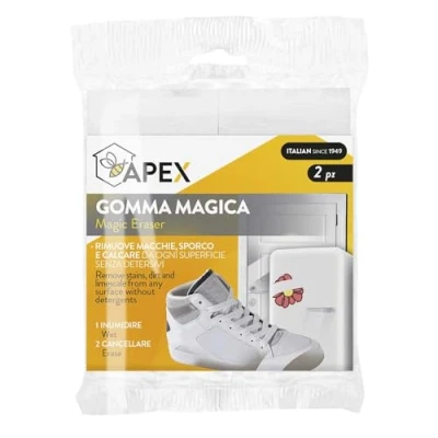 Immagine di Apex Magica, Gomma Metallo, Bianco, 5 x 11 3 cm