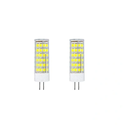 Immagine di ZHIYUE Lampadine LED G4 7W AC 220 240V Bianco freddo 6000k 700LM Non Dimmerabili Sostituisci Lampadina Alogena 70W,Bi Pin Base Tipo JC Lampadari Soggiorno, Lampade Da Parete (2 Pezzi)