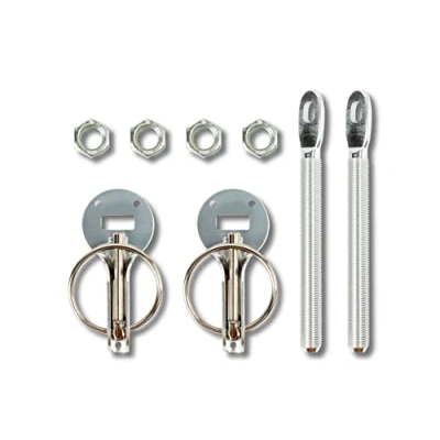Immagine di OCC MOTOR SPORT Argento Kit Chiusura Del Cofano Con Molla