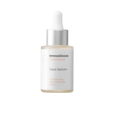 Immagine di InnovaGoods siero facciale 30 ml con estratto di Kombucha, niacinamide, acido ialuronico, calendula &amp; avena, idratante viso donna, rivitalizza, migliora l&#039;elasticità, per tutti i tipi pelle