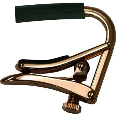 Immagine di Shubb Capotasto Royal C5R Banjo e Mandolino Tastiera a raggio Finitura: Oro rosa