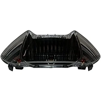 Immagine di one by Camamoto faro stop posteriore completo (cod 77204430FN omologato colore nero/fumee compatibile con yamaha t max 500 anno dal 2008 al 2011)