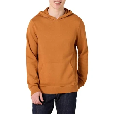Immagine di Amazon Essentials Felpa con Cappuccio Comoda Uomo, Caramello, S