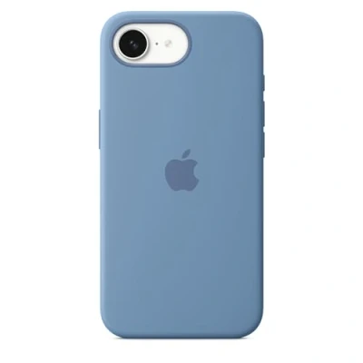Immagine di Apple Silicone Back Cover Blu iPhone 16e