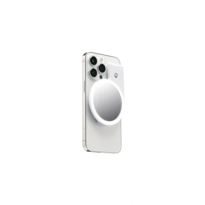 Immagine di JOBY Beamo Ring Light, Compatibile con iPhone MagSafe, Luce ad Anello a LED, Utilizzabile Qualsiasi Smartphone Adesivo Incluso, Magnetica per Telefoni, Colore Bianco