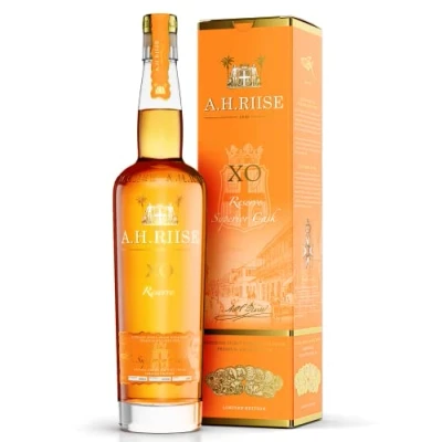 Immagine di A.H. Riise X.O. Reserve Super Premium Single Barrel Rum 40% Vol. 0,7l in Giftbox