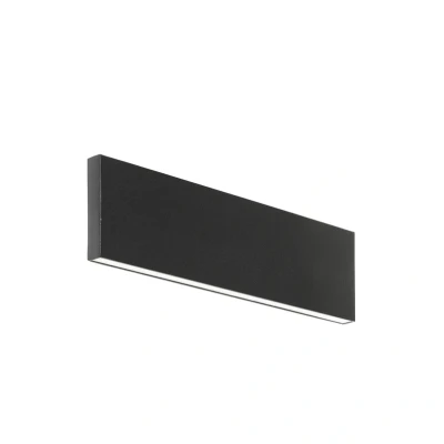 Immagine di applique a LED &#039;Ignazia&#039; dimmerabile (Moderno) colore Nero, in Metallo ad es. Soggiorno &amp; Sala da pranzo (2 luci, lampadina inclusa) di Lindby LED,