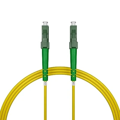 Immagine di nexinex cavo in fibra ottica OS2 da LC/APC a (3 m) patch fibre ottiche monomodale/monomode simplex LC/LC