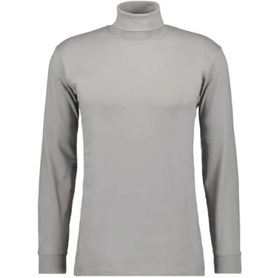 Immagine di RAGMAN Maglietta a maniche lunghe da uomo basic, Grigio pietra 274, L
