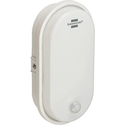 Immagine di Brennenstuhl 1270780901 Lampada LED da parete per esterno con rilevatore di movimento ERP: F (A G) 15 W Bianco