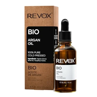 Immagine di Revox Bio Olio di Argan 100% puro spremuto a freddo per viso, corpo, capelli