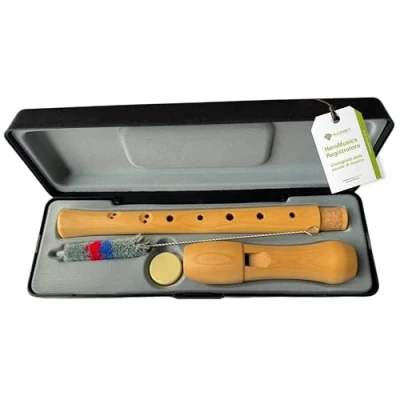 Immagine di C Soprano registratore BAROQUE FOUNDATIONS diteggiatura in legno un set completo Disponibile anche come tedesca (selezionabile)