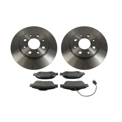 Immagine di VAICO V24 1175 Kit dischi e pastiglie freno Assale anteriore ventilazione interna FIAT: Panda II Hatchback, 500 Hatchback