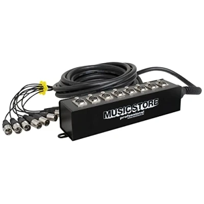 Immagine di MUSIC STORE multicore 8xXLR, 10m, Stagebox Cavo