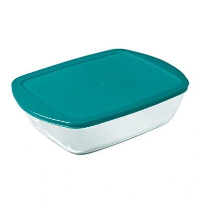 Immagine di Pyrex Oven Dish with lid Cook &amp; Store 17 x 10 6 cm / 400 ml