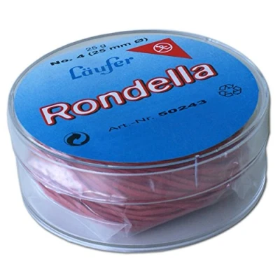 Immagine di Läufer Elastici rotondi in gomma confezione rotonda da 25 g mm Ø