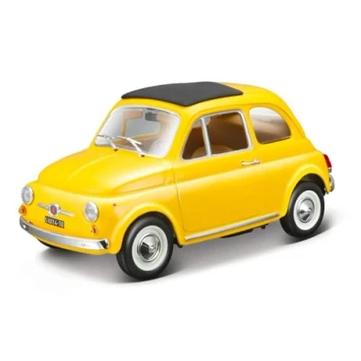 Immagine di Bburago Fiat 500F (1965) Metal Kit Die Cast in scala 1:24 43 Part